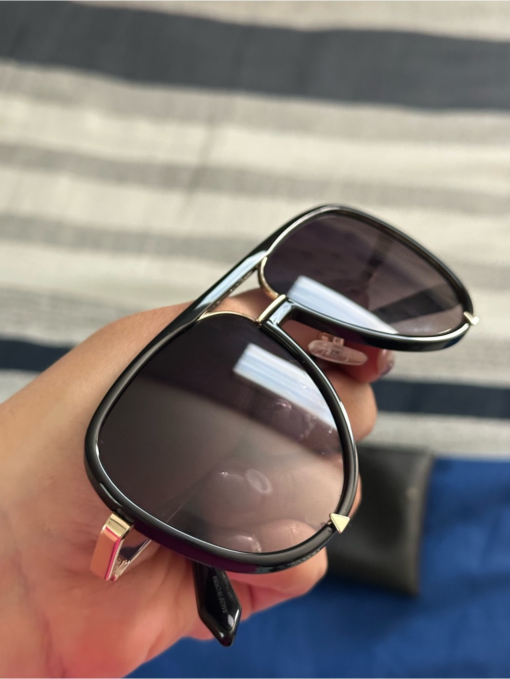 Black Quay High Profile Polarized Women's Sunglasses